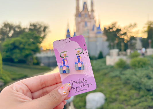 Teeny Castle Earrings