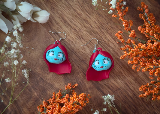 Stitched Doll Earrings