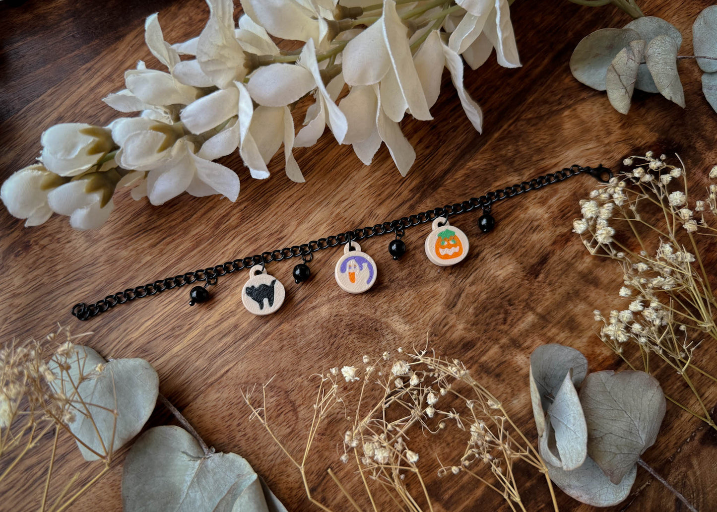 Halloween Cookie Charm Bracelet