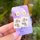 Chipmunk Stamp Earrings