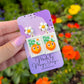 Citrus Bird Stamp Earrings