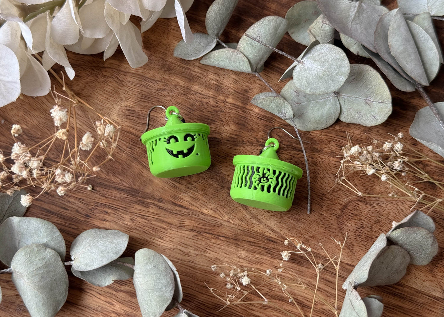 Witch Bucket Earrings