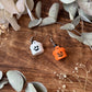 MINI Ghost/Pumpkin Bucket Earrings