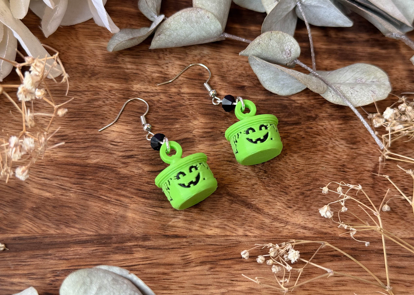 MINI Witch Bucket Earrings