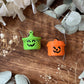 Witch and Pumpkin MIX Bucket Earrings