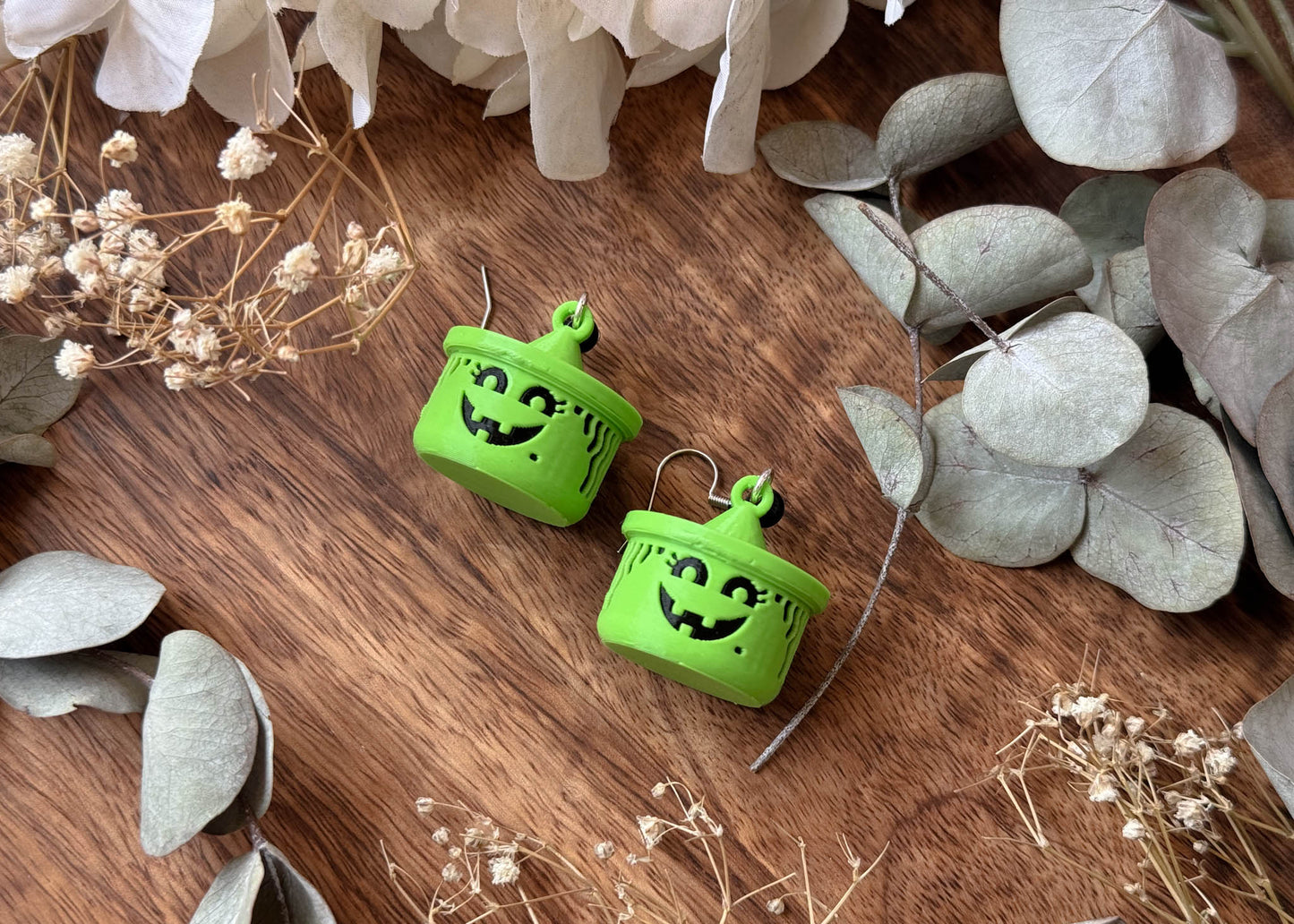 Witch Bucket Earrings