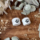 Ghost Bucket Earrings