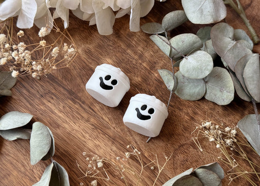 Ghost Bucket Earrings