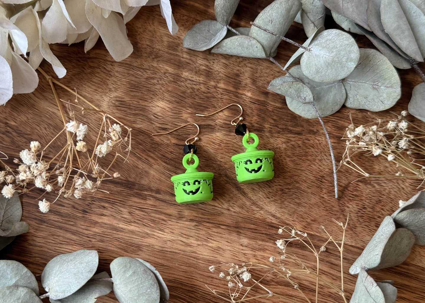 MINI Witch Bucket Earrings