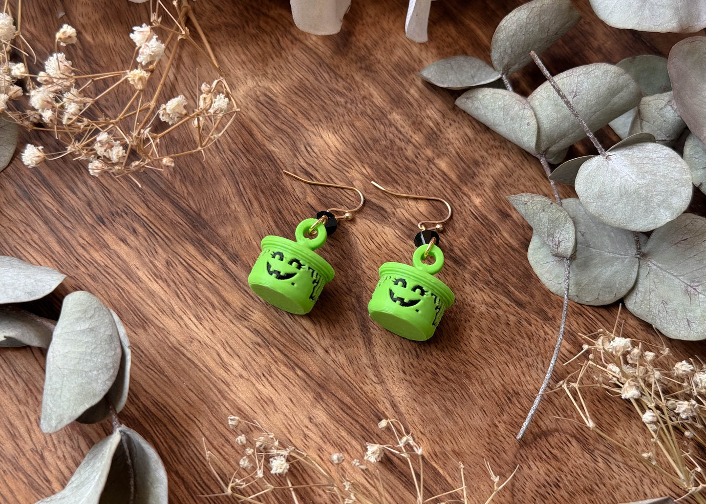 MINI Witch Bucket Earrings