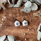 MINI Ghost Bucket Earrings