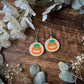 Pumpkin Cookie Earrings