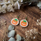 Pumpkin Cookie Earrings