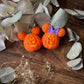 Pumpkin Mouse Head MIX Earrings