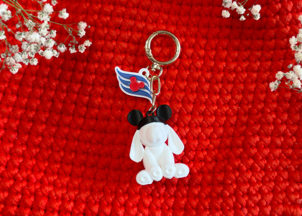 Towel Animal Dangle Bag Charm