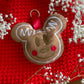 Gingerbread Mouse Plush Bag Charm