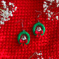 Chipmunk Wreath Earrings