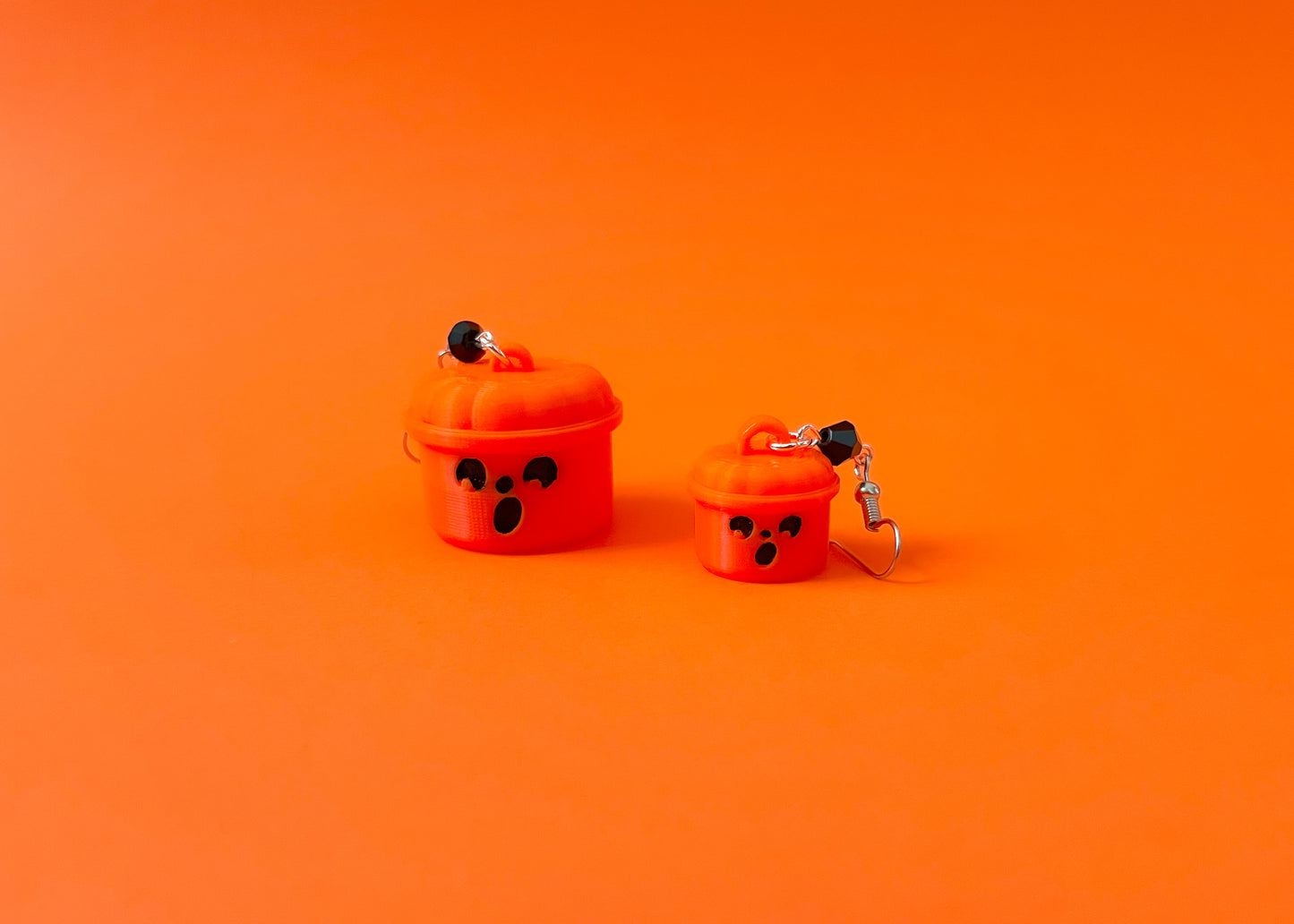 MINI Boo Bucket Earrings