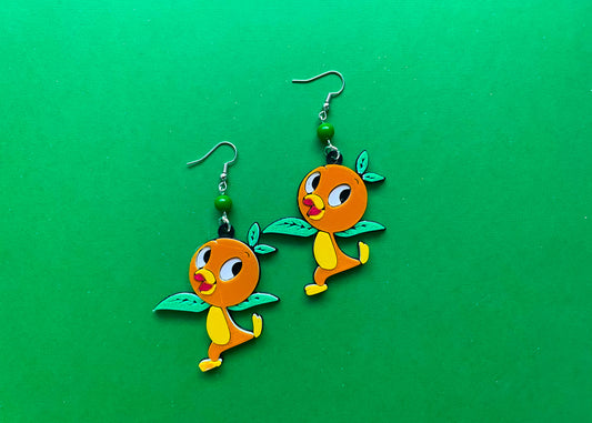 Citrus Bird Earrings
