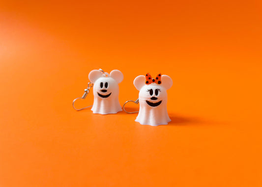 MINI Ghosty Mouse Head MIX Earrings