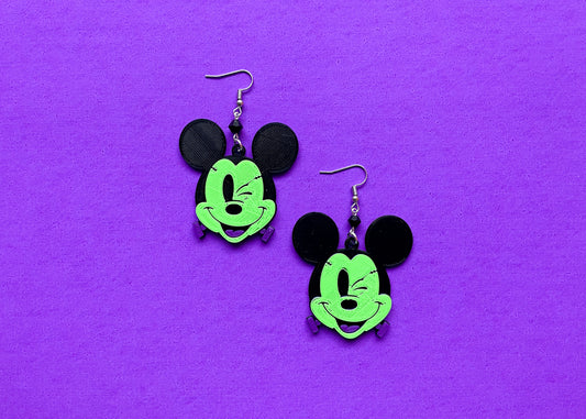 Franken Mouse Earrings