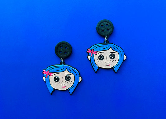Twitchy Witchy Girl Earrings