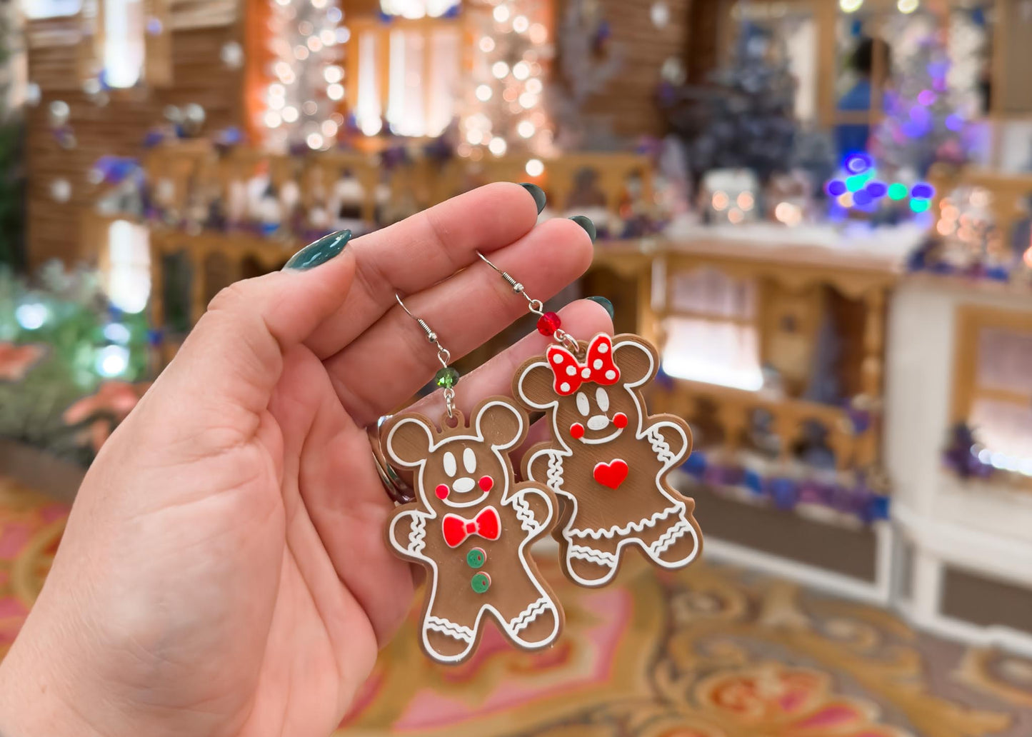 Gingerbread Mouse Earrings MIX